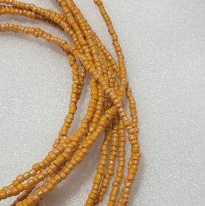 Yellow waistbeads